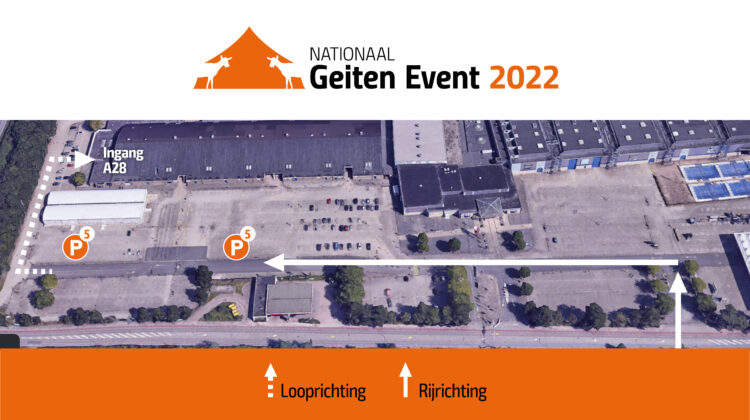 Waar te parkeren bij het Nationaal Geiten Event