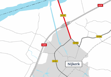 Let op: wegwerkzaamheden rond Nijkerk