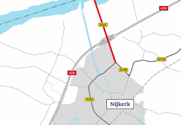 Let op: wegwerkzaamheden rond Nijkerk